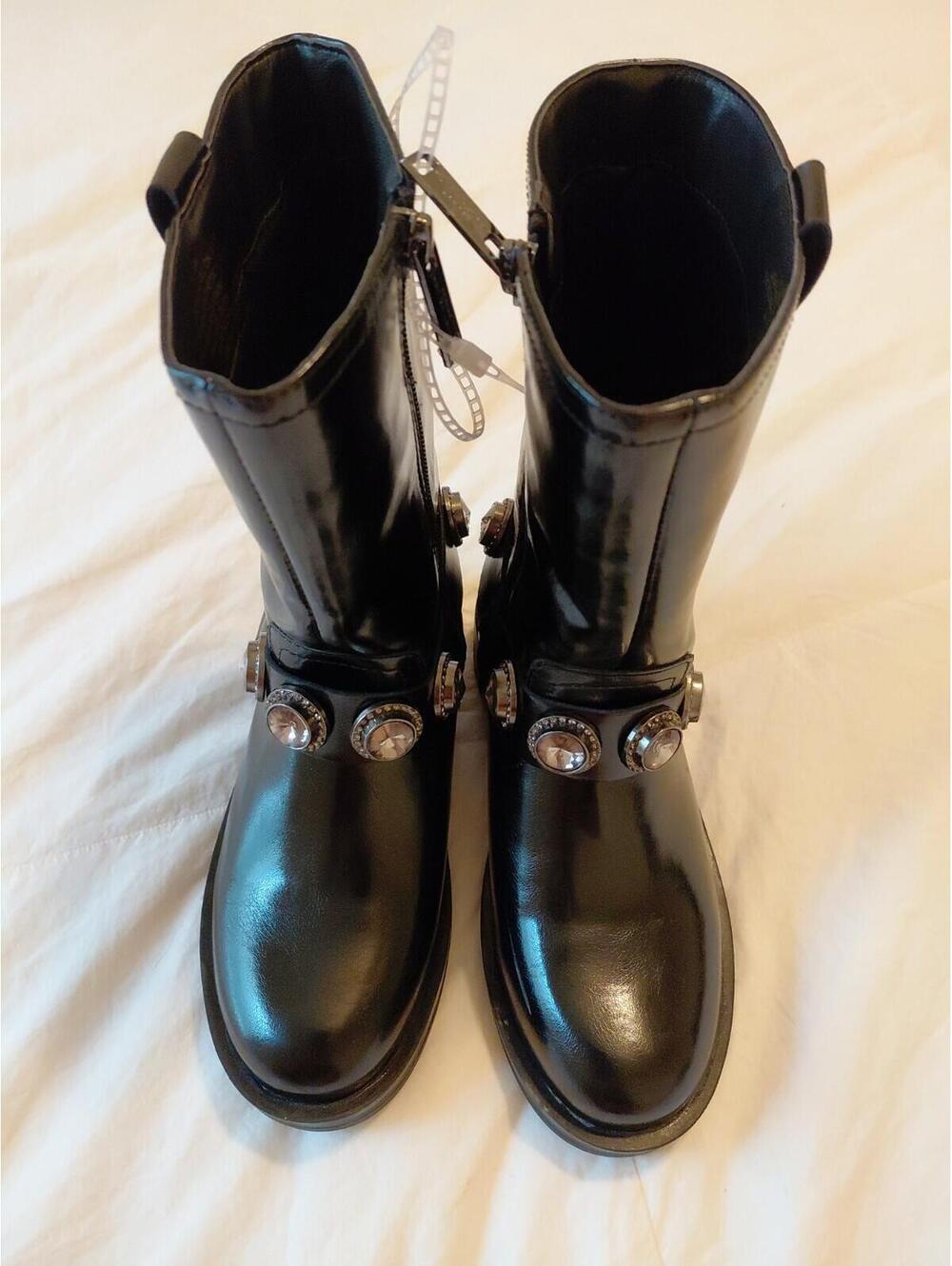 KURT GEIGER LONDON Girls' Octavia Boots Size 13 NWOB